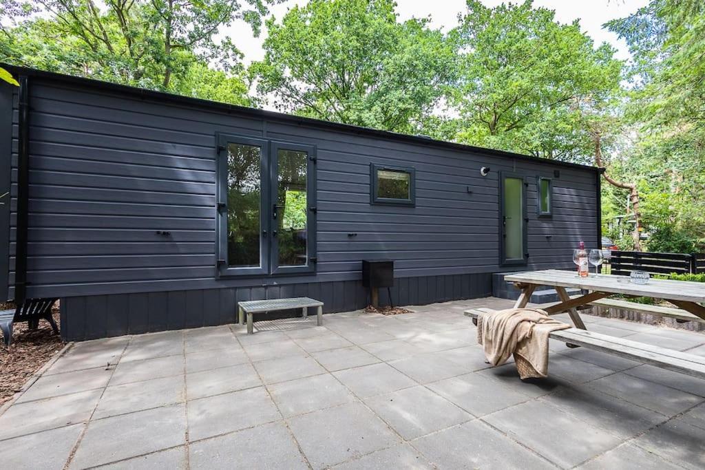 Prachtig Chalet In De Bossen นึนชเปท ภายนอก รูปภาพ